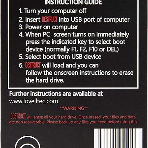 DESTRUCT USB Gadget