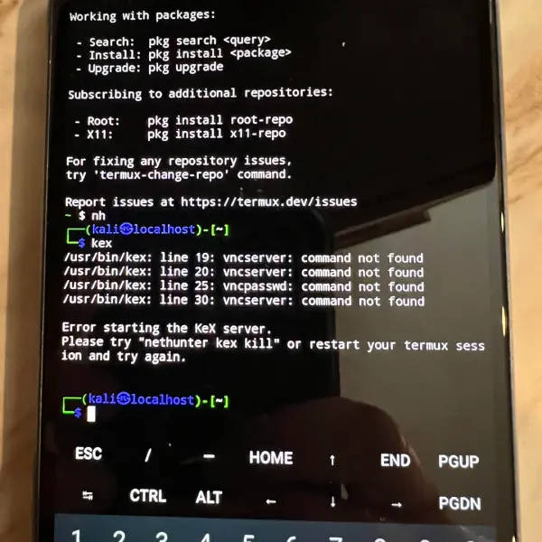Kali Linux Phone